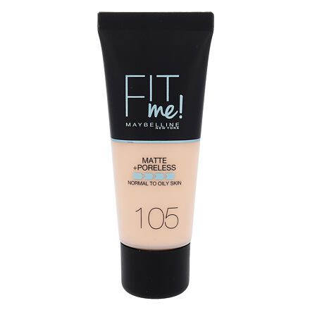 Maybelline Fit Me! Matte + Poreless sjednocující makeup s matujícím efektem 30 ml odstín 105 Natural Ivory