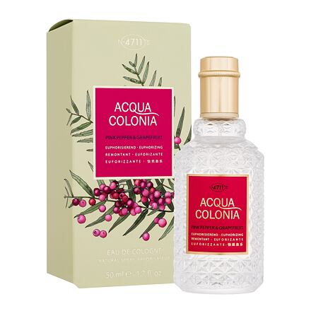 4711 Acqua Colonia Pink Pepper & Grapefruit unisex kolínská voda 50 ml unisex