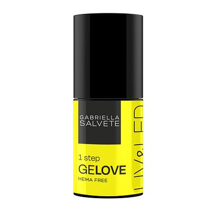 Gabriella Salvete GeLove UV & LED zapékací gelový lak na nehty 8 ml odstín žlutá