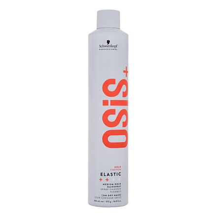 Schwarzkopf Professional Osis+ Elastic Medium Hold Hairspray dámský rychleschnoucí lak na vlasy se středně silnou fixací 500 ml pro ženy