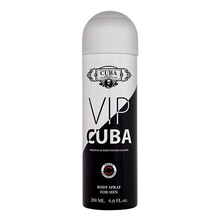 Cuba VIP pánský deodorant ve spreji 200 ml pro muže