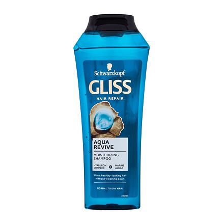 Schwarzkopf Gliss Aqua Revive Moisturizing Shampoo dámský hydratační šampon pro normální až suché vlasy 250 ml pro ženy