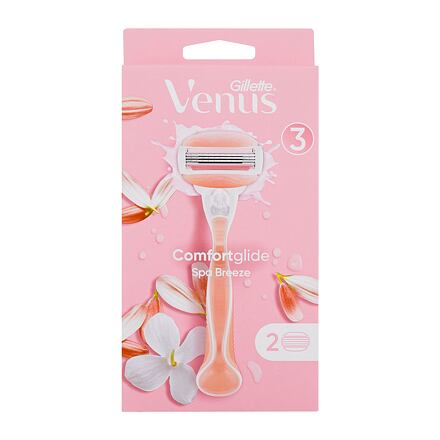 Gillette Venus ComfortGlide Spa Breeze dámský sada: holicí strojek 1 ks + náhradní břit 1 ks pro ženy