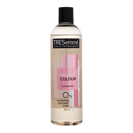 TRESemmé Pro Pure Radiant Colour Shampoo dámský šampon pro barvené vlasy 380 ml pro ženy