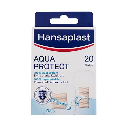 Hansaplast Aqua Protect Plaster voděodolné náplasti 20 ks
