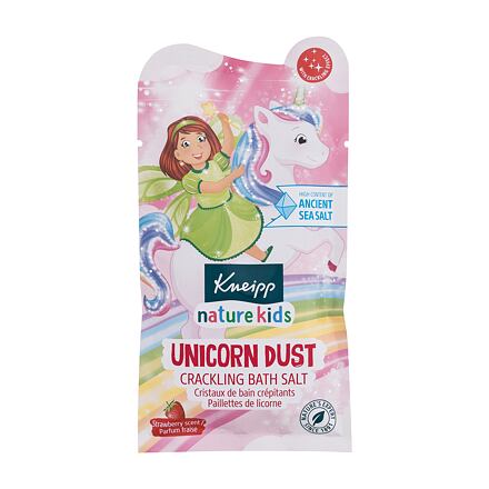 Kneipp Kids Unicorn Dust Crackling Bath Salt dětská praskající koupelová sůl 60 g pro děti