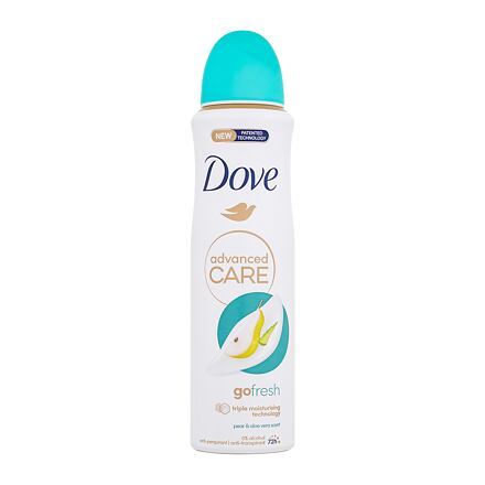 Dove Advanced Care Go Fresh Pear & Aloe Vera 72h dámský antiperspirant s vůní hrušky a aloe vera 150 ml pro ženy