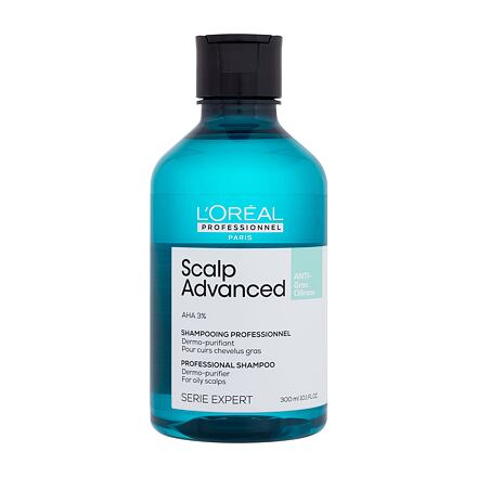 L'Oréal Professionnel Scalp Advanced Anti-Oiliness Professional Shampoo dámský hloubkově čisticí šampon 300 ml pro ženy