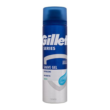 Gillette Series Revitalizing Shave Gel pánský gel na holení pro citlivou pleť 200 ml pro muže