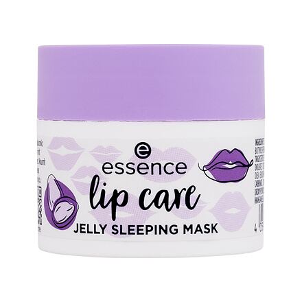 Essence Lip Care Jelly Sleeping Mask dámský hydratační a vyživující noční maska na rty 8 g
