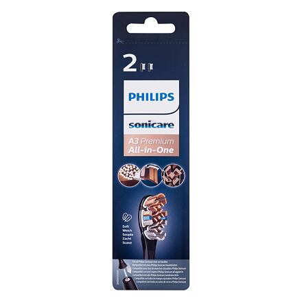 Philips Sonicare A3 premium All-in-One HX9092/11 Black náhradní hlavice na sonický elektrický zubní kartáček 2 ks