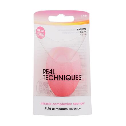Real Techniques Miracle Complexion Sponge Limited Edition Pink houbička na make-up odstín růžová