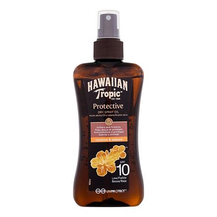 Hawaiian Tropic Protective Dry Spray Oil SPF10 unisex suchý olej na opalování 200 ml