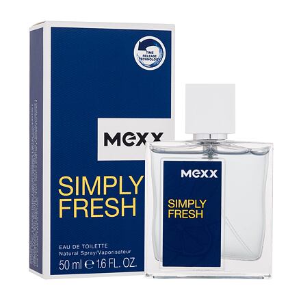 Mexx Simply Fresh pánská toaletní voda 50 ml pro muže