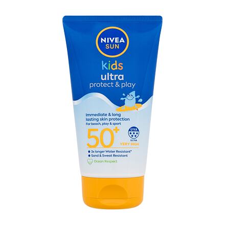 Nivea Sun Kids Ultra Protect & Play SPF50+ dětský voděodolné mléko na opalování 150 ml