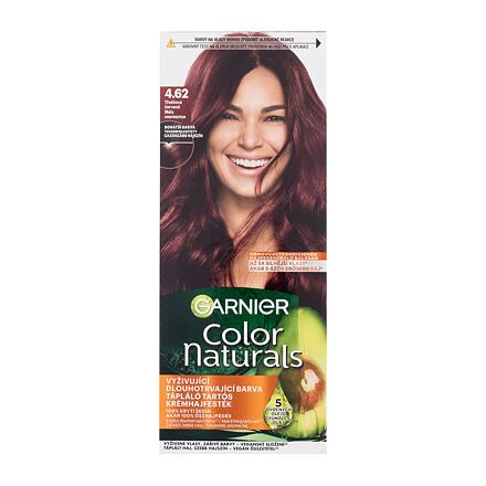 Garnier Color Naturals dámská permanentní barva na vlasy s vyživujícími oleji 40 ml odstín červená pro ženy