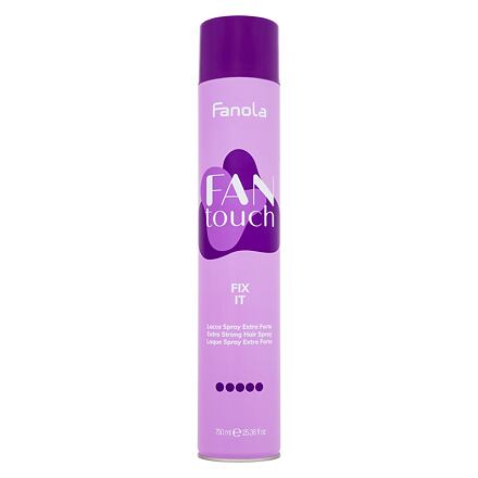 Fanola Fan Touch Fix It dámský extra silný lak na vlasy 750 ml pro ženy