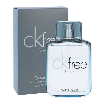 Calvin Klein CK Free For Men pánská toaletní voda 50 ml pro muže