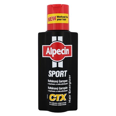 Alpecin Sport Coffein CTX pánský šampon proti vypadávání vlasů při vysoké fyzické zátěži 250 ml pro muže