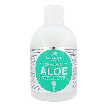 Kallos Cosmetics Aloe Vera dámský hydratační a posilující šampon 1000 ml pro ženy