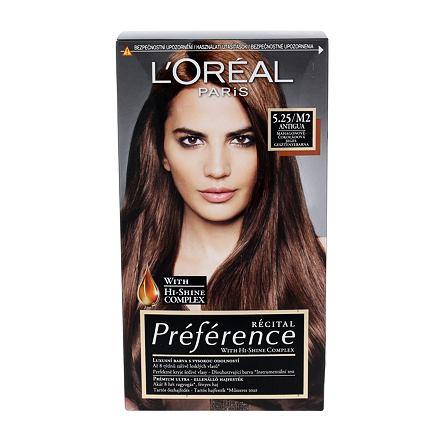 L'Oréal Paris Préférence dámská barva na vlasy na barvené vlasy 60 ml odstín hnědá pro ženy
