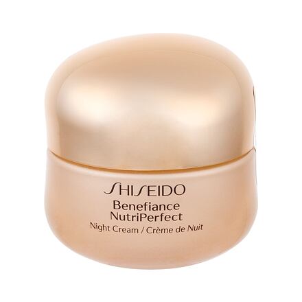 Shiseido Benefiance NutriPerfect Night Cream dámský noční krém proti vráskám 50 ml pro ženy