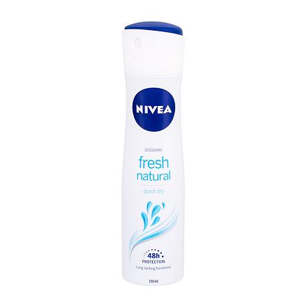 Nivea Fresh Natural 48h dámský deodorant ve spreji bez obsahu hliníku 150 ml pro ženy