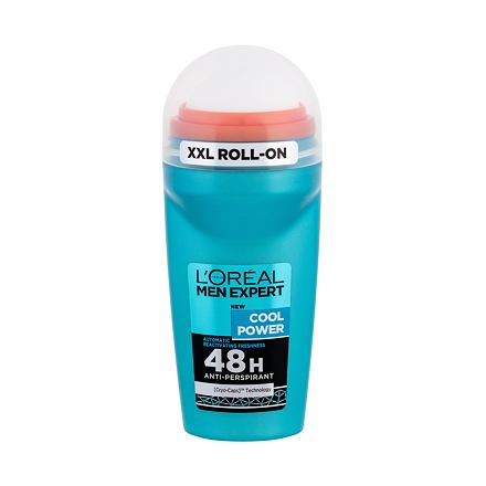 L'Oréal Paris Men Expert Cool Power 48H pánský antiperspirant deodorant roll-on 50 ml pro muže