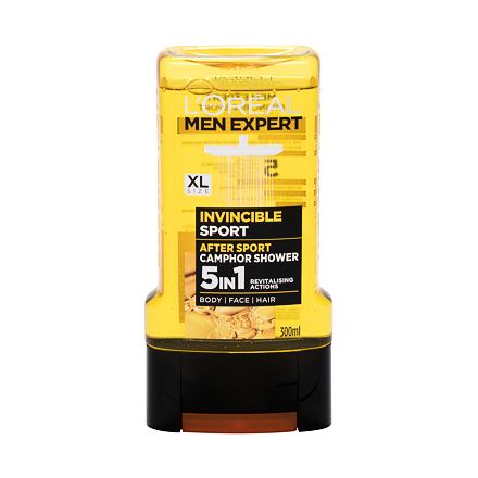 L'Oréal Paris Men Expert Invincible Sport 5 in 1 pánský revitalizující sprchový gel 300 ml pro muže