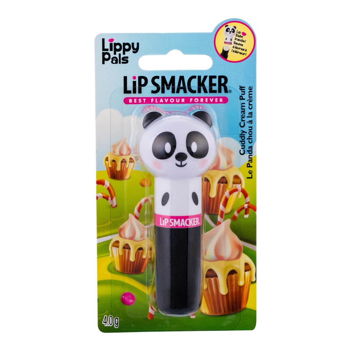 Lip Smacker Lippy Pals hydratační balzám na rty 4 g odstín Cuddly Cream Puff