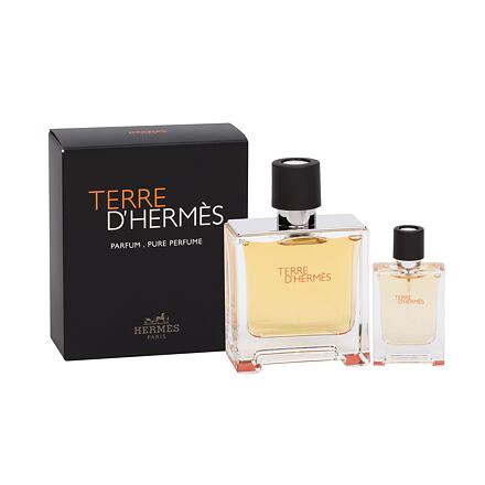 Hermes Terre d´Hermès pánský dárková sada parfém 75 ml + parfém 12,5 ml pro muže