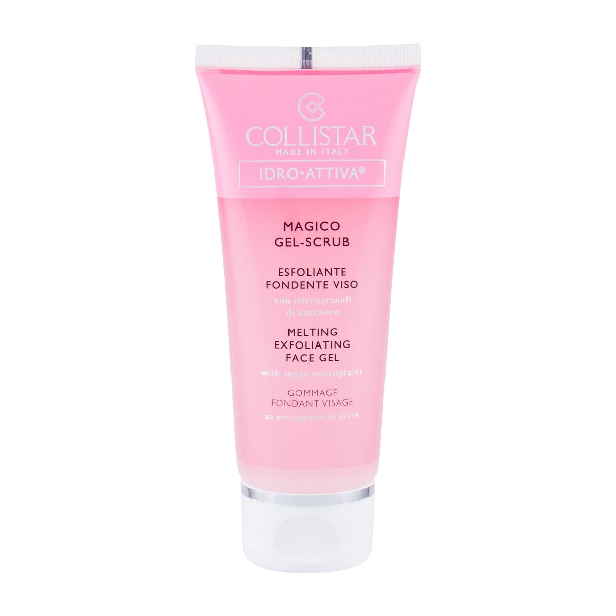 Collistar Idro-Attiva Melting Exfoliating Face Gel dámský jemný peeling s cukrovými mikročástečkami 100 ml pro ženy