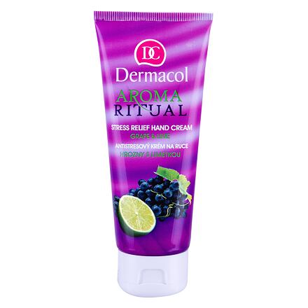 Dermacol Aroma Ritual Grape & Lime dámský hydratační krém na ruce 100 ml pro ženy