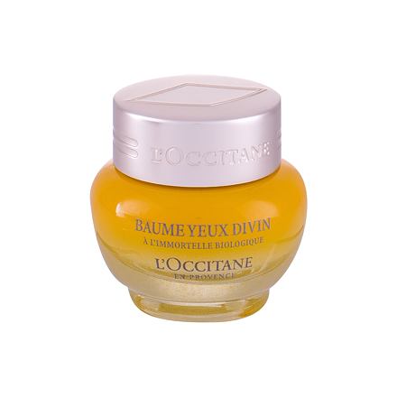 L'Occitane Immortelle Divine Eye Balm dámský protistárnoucí oční balzám 15 ml pro ženy