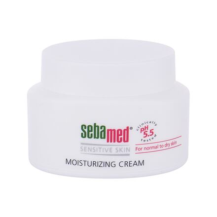 SebaMed Sensitive Skin Moisturizing dámský hydratační krém s vitamínem e pro citlivou pleť 75 ml pro ženy