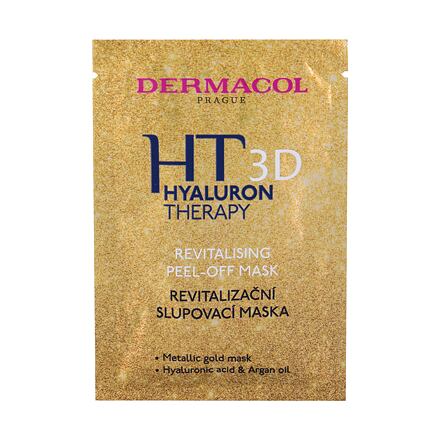 Dermacol 3D Hyaluron Therapy Revitalising Peel-Off dámská revitalizační slupovací maska 15 ml pro ženy