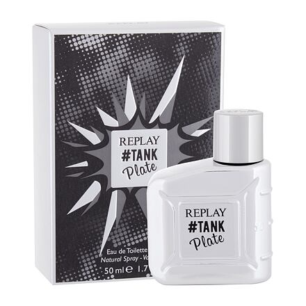 Replay #Tank Plate pánská toaletní voda 50 ml pro muže