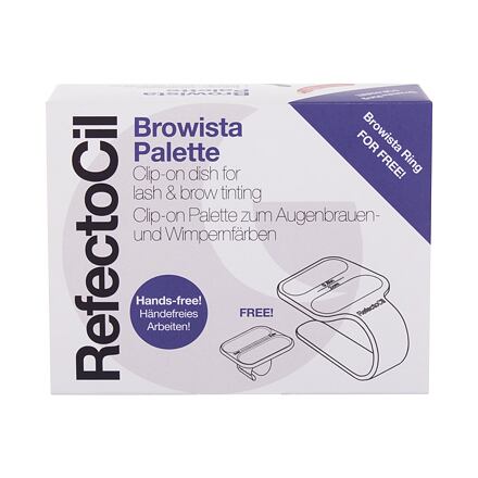 RefectoCil Browista Palette dámská paletky na ruku pro míchání barev na řasy a obočí 2 ks