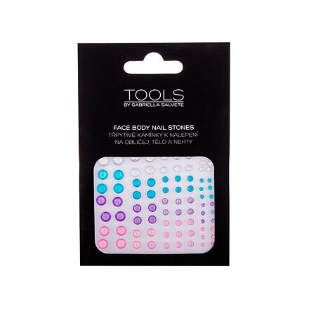 Gabriella Salvete TOOLS Face Body Nail Stones třpytivé kamínky k nalepení na obličej, tělo a nehty 1 balení odstín 02 pro ženy