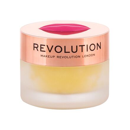 Makeup Revolution London Sugar Kiss Lip Scrub Pineapple Crush dámský peeling na rty 15 g