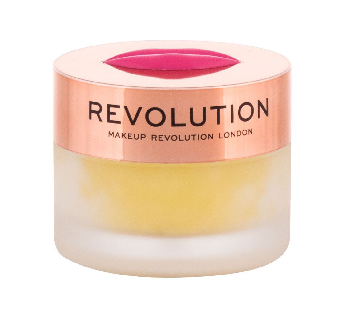 Makeup Revolution London Sugar Kiss Lip Scrub Pineapple Crush dámský peeling na rty 15 g