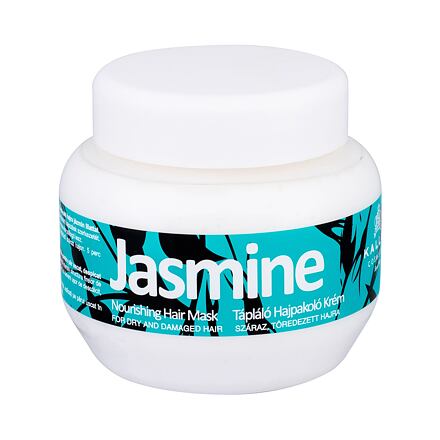 Kallos Cosmetics Jasmine dámská vyživující maska pro suché a poškozené vlasy 275 ml pro ženy poškozený flakon
