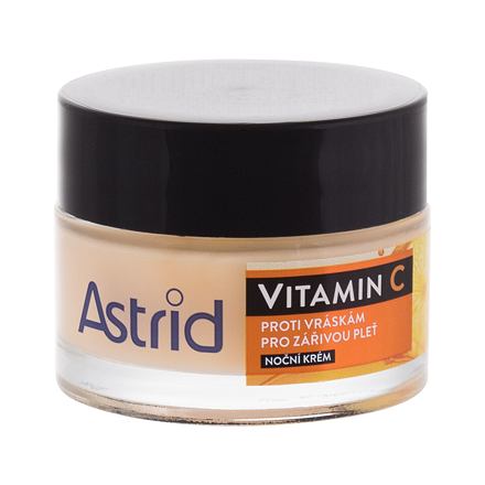 Astrid Vitamin C dámský noční pleťový krém proti vráskám 50 ml pro ženy