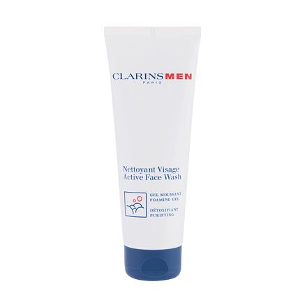 Clarins Men Active Face Wash pánská čisticí pěna pro všechny typy pleti 125 ml pro muže