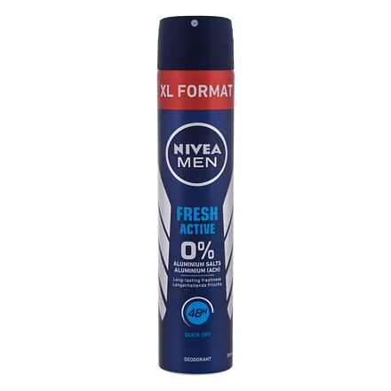 Nivea Men Fresh Active 48h pánský deodorant ve spreji bez obsahu hliníku 200 ml pro muže