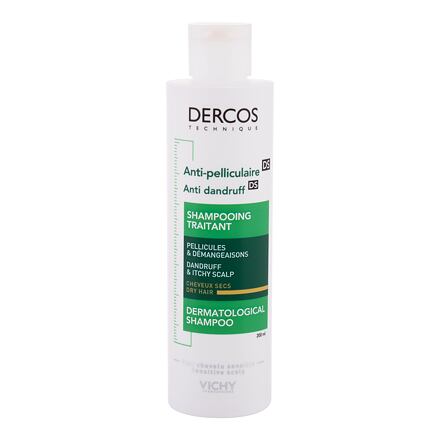 Vichy Dercos Anti-Dandruff Dry Hair dámský šampon proti lupům pro suché vlasy 200 ml pro ženy