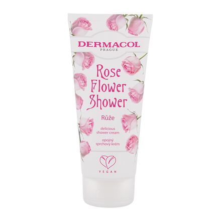 Dermacol Rose Flower Shower dámský sprchový krém proti vysušování pokožky 200 ml pro ženy