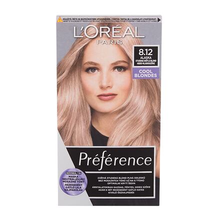 L'Oréal Paris Préférence Cool Blondes dámská permanentní barva na vlasy 60 ml odstín blond pro ženy