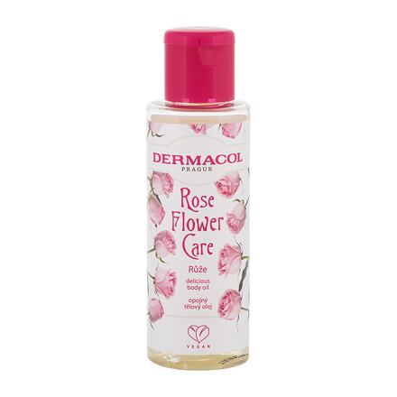 Dermacol Rose Flower Care dámský regenerační tělový olej 100 ml pro ženy