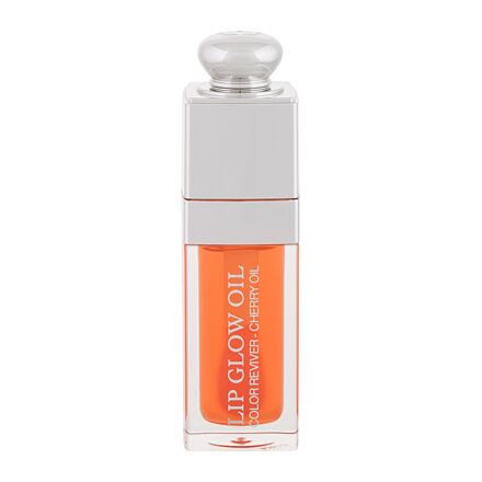 Christian Dior Addict Lip Glow Oil vyživující a tónující olej na rty 6 ml odstín oranžová